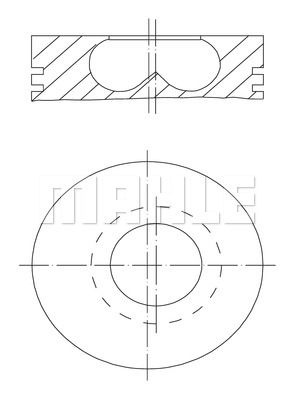 MAHLE Männät 007 04 00