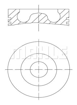 MAHLE Männät 009 93 01