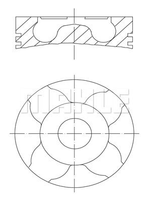 MAHLE Männät 010 04 00