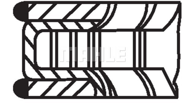 MAHLE Männänrengassarja 011 RS 00112 0N1