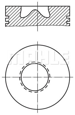 MAHLE Männät 015 04 00