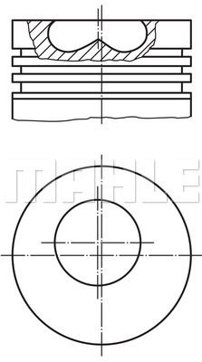 MAHLE Männät 015 06 00