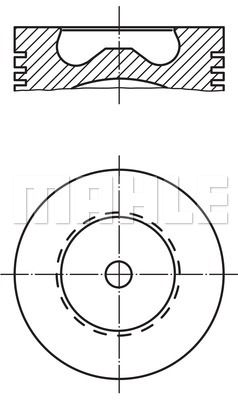 MAHLE Männät 015 81 01