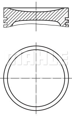 MAHLE Männät 025 54 00