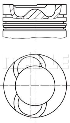 MAHLE Männät 028 09 00