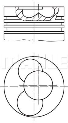 MAHLE Männät 030 80 12