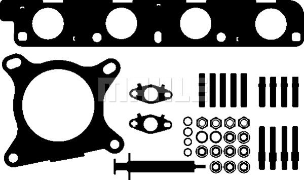 MAHLE Asennussarja, turboahdin 030 TA 14638 000