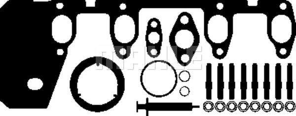 MAHLE Asennussarja, turboahdin 030 TA 16740 000