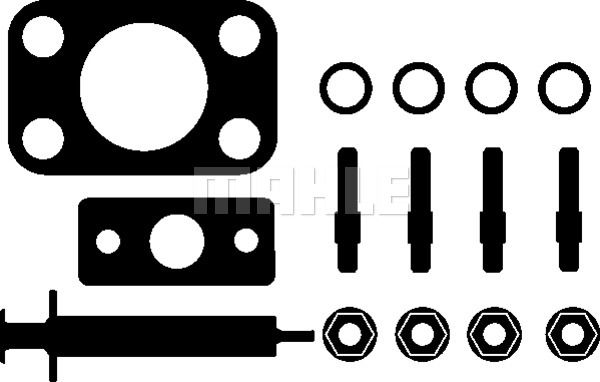 MAHLE Asennussarja, turboahdin 039 TA 17217 000