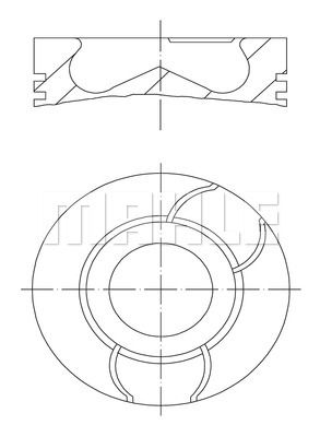 MAHLE Männät 040 03 00