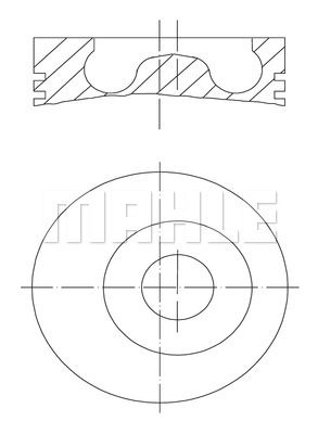 MAHLE Männät 043 93 01