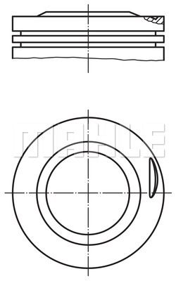 MAHLE Männät 081 75 00