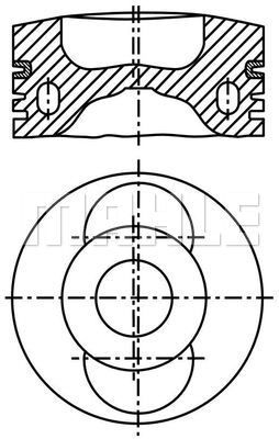 MAHLE Männät 099 92 01