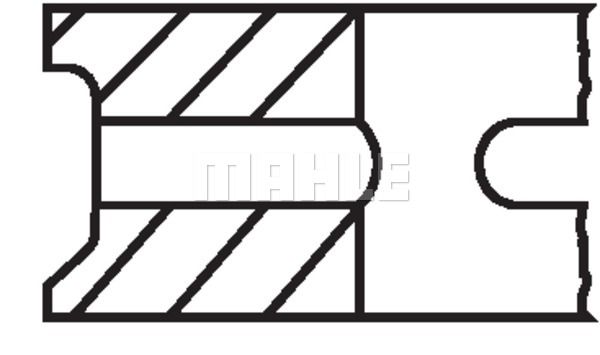 MAHLE Männänrengassarja 205 24 N0