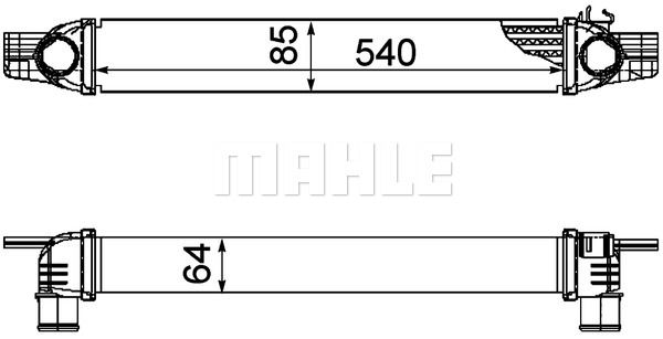 MAHLE Välijäähdytin CI 194 000P