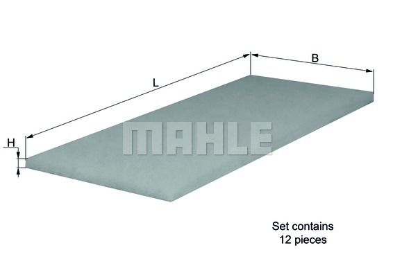 MAHLE Suodatin, sisäilma LAP 9/S