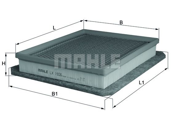 MAHLE Ilmansuodatin LX 1926