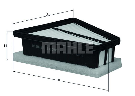 MAHLE Ilmansuodatin LX 2911