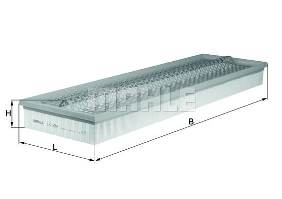 MAHLE Ilmansuodatin LX 334