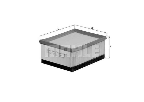 MAHLE Ilmansuodatin LX 645/1