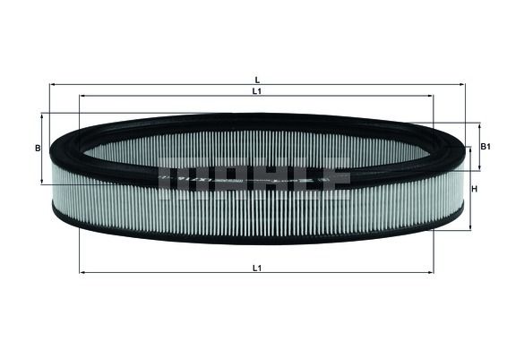 MAHLE Ilmansuodatin LX 716