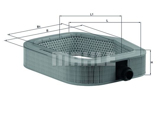 MAHLE Ilmansuodatin LX 990