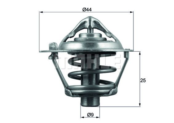 MAHLE Termostaatti, jäähdytysneste TX 113 88D