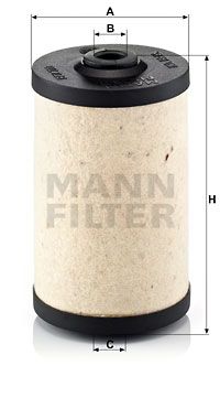 MANN-FILTER Polttoainesuodatin BFU 700 x