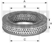 MANN-FILTER Ilmansuodatin C 2436