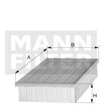 MANN-FILTER Ilmansuodatin C 2987