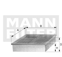 MANN-FILTER Ilmansuodatin C 35 104
