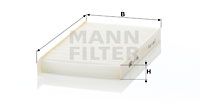 MANN-FILTER Suodatin, sisäilma CU 21 005-2