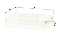 MANN-FILTER Suodatin, sisäilma CU 21 009