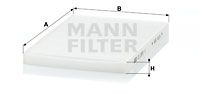 MANN-FILTER Suodatin, sisäilma CU 2951/1