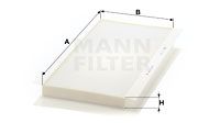 MANN-FILTER Suodatin, sisäilma CU 5366