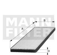 MANN-FILTER Suodatin, sisäilma CUK 23 004-2