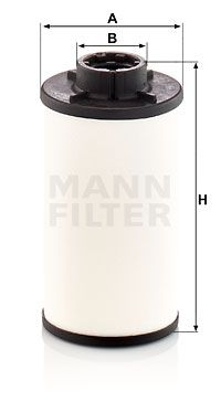 MANN-FILTER Hydrauliikkasuodatin, automaattivaihteisto H 6003 z