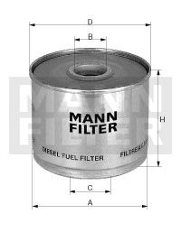 MANN-FILTER Polttoainesuodatin P 935/2