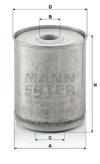 MANN-FILTER Polttoainesuodatin P 939 x