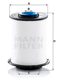 MANN-FILTER Polttoainesuodatin PU 7012 z