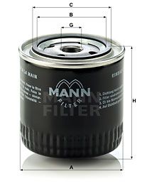 MANN-FILTER Öljynsuodatin W 920/17
