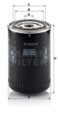 MANN-FILTER Öljynsuodatin W 940/44
