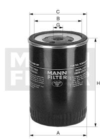 MANN-FILTER Polttoainesuodatin WDK 11 102/8