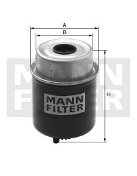 MANN-FILTER Polttoainesuodatin WK 8114