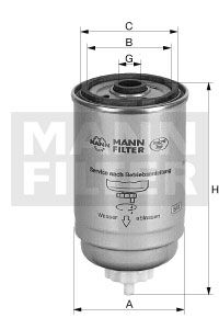 MANN-FILTER Polttoainesuodatin WK 832