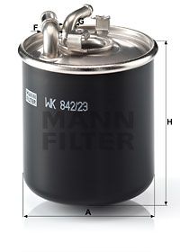 MANN-FILTER Polttoainesuodatin WK 842/23 x