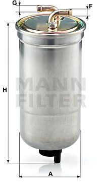MANN-FILTER Polttoainesuodatin WK 853/16