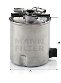 MANN-FILTER Polttoainesuodatin WK 9008