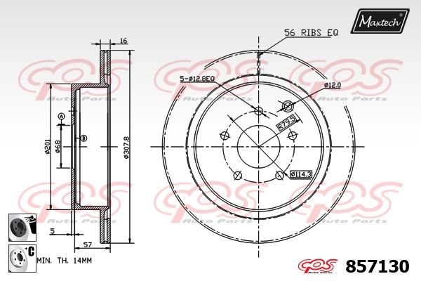 MAXTECH Jarrulevy 857130.6060