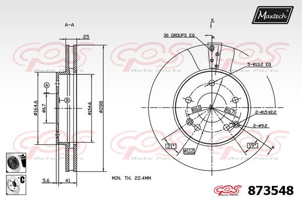 MAXTECH Jarrulevy 873548.6060